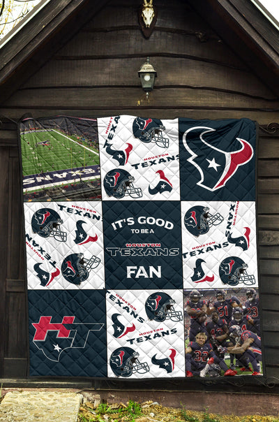 It's Good To Be A Houston Texans Fan Quilt