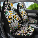 Party Skull Pittsburgh Pirates Car Seat Covers