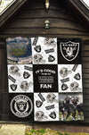 It's Good To Be An Oakland Raiders Fan Quilt