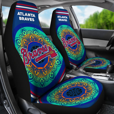 Unique Magical And Vibrant Atlanta Braves Car Seat Covers