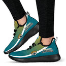 New Style Top Logo Jacksonville Jaguars Mesh Knit Sneakers