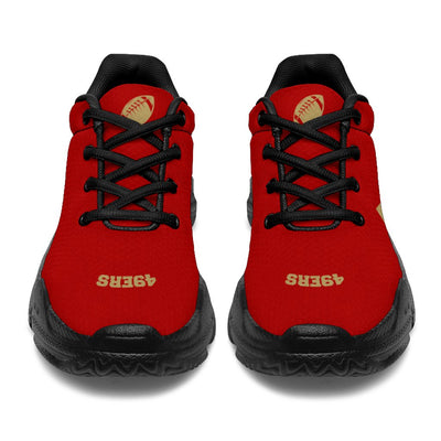 Edition Chunky Sneakers With Line San Francisco 49ers Shoes