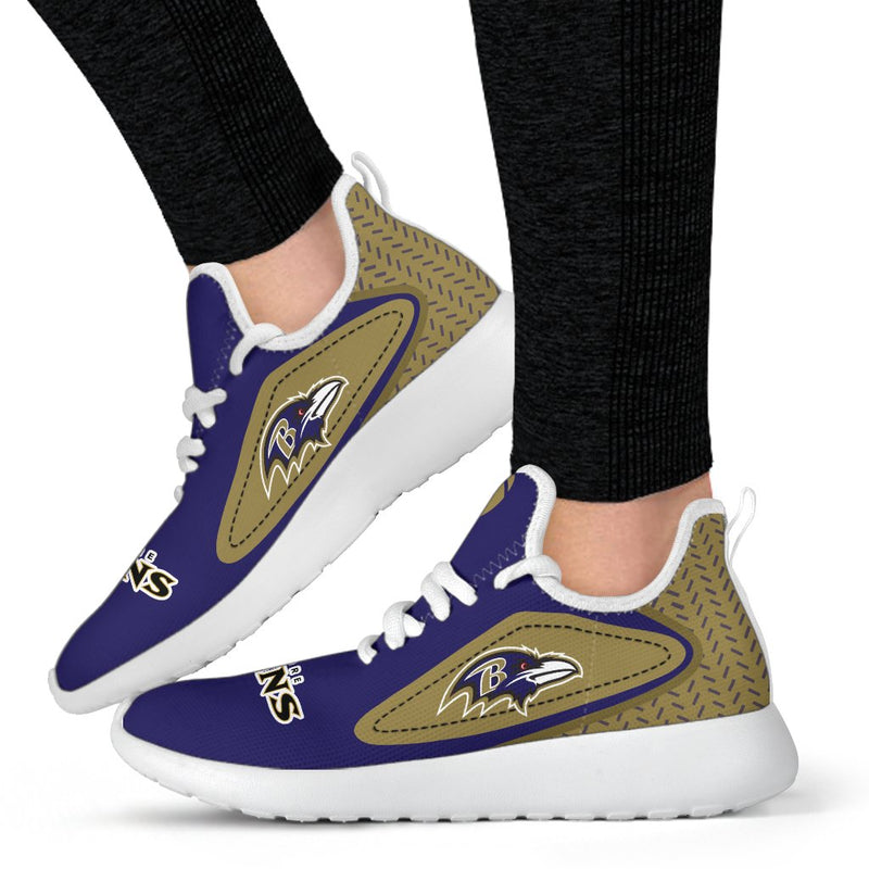 Legend React Baltimore Ravens Mesh Knit Sneakers