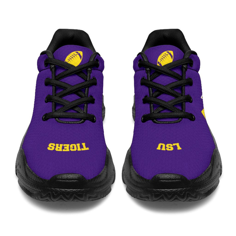 Edition Chunky Sneakers With Line LSU Tigers Shoes