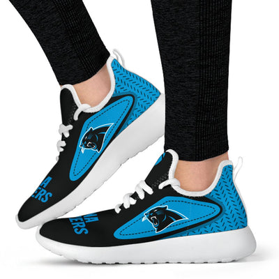 Legend React Carolina Panthers Mesh Knit Sneakers