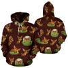 Pose Pattern Chihuahua All Over Printed Hoodies