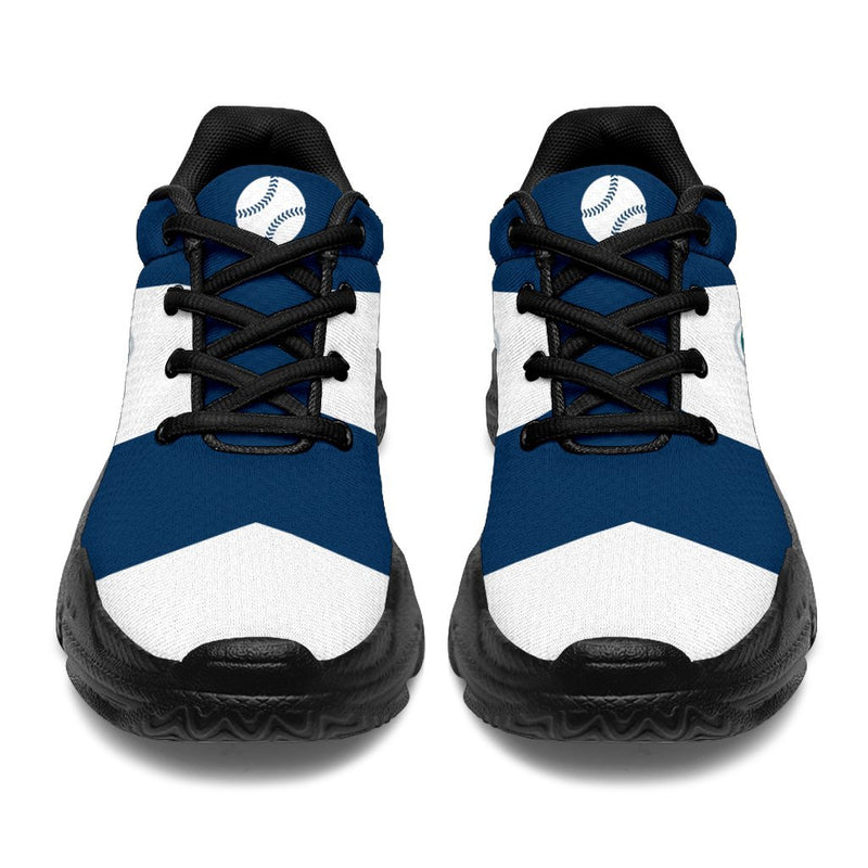 Colorful Logo Seattle Mariners Chunky Sneakers