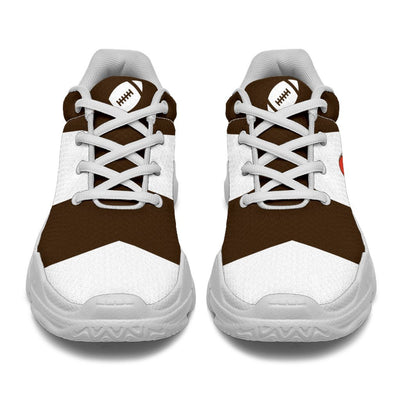 Colorful Logo Cleveland Browns Chunky Sneakers