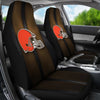 Incredible Line Pattern Cleveland Browns Logo Car Seat Covers