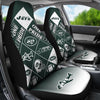 Colorful Pride Flag New York Jets Car Seat Covers