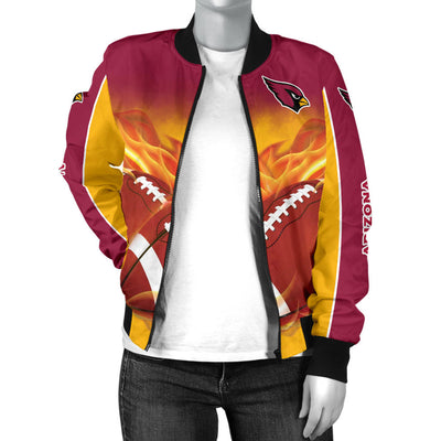 Playing Game With Arizona Cardinals Jackets Shirt For Women