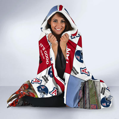 It's Good To Be An Arizona Wildcats Fan Hooded Blanket