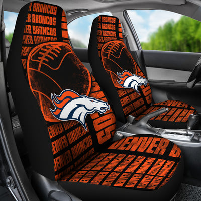 Gorgeous The Victory Denver Broncos Car Seat Covers