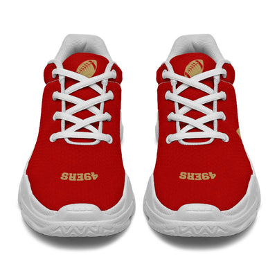 Edition Chunky Sneakers With Line San Francisco 49ers Shoes