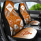 Colorful Pride Flag Texas Longhorns Car Seat Covers