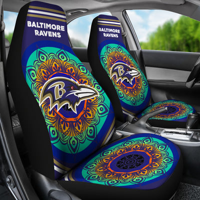 Unique Magical And Vibrant Baltimore Ravens Car Seat Covers