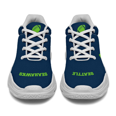 Edition Chunky Sneakers With Line Seattle Seahawks Shoes