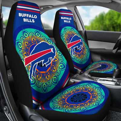 Unique Magical And Vibrant Buffalo Bills Car Seat Covers