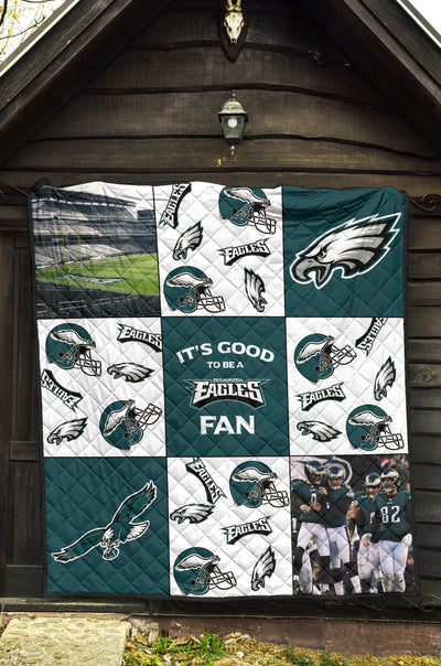 It's Good To Be A Philadelphia Eagles Fan Quilt