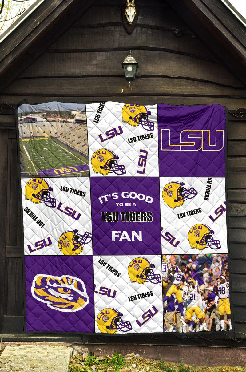 It's Good To Be A LSU Tigers Fan Quilt