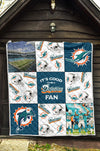 It's Good To Be A Miami Dolphins Fan Quilt