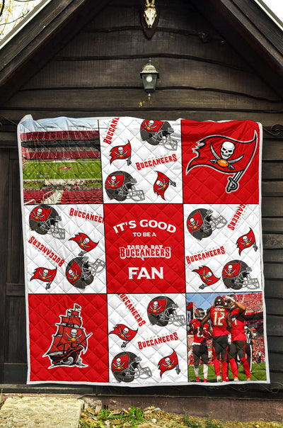 It's Good To Be A Tampa Bay Buccaneers Fan Quilt