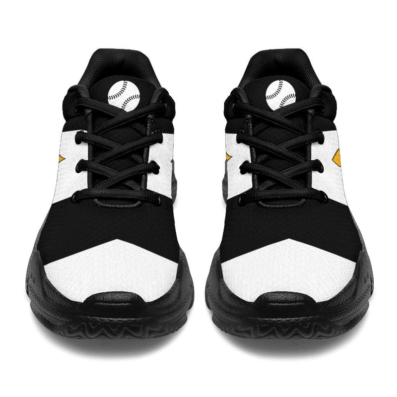 Colorful Logo Pittsburgh Pirates Chunky Sneakers