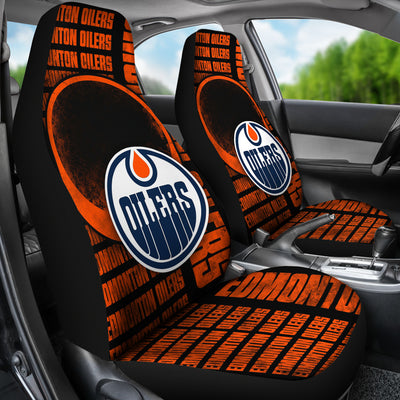 Gorgeous The Victory Edmonton Oilers Car Seat Covers