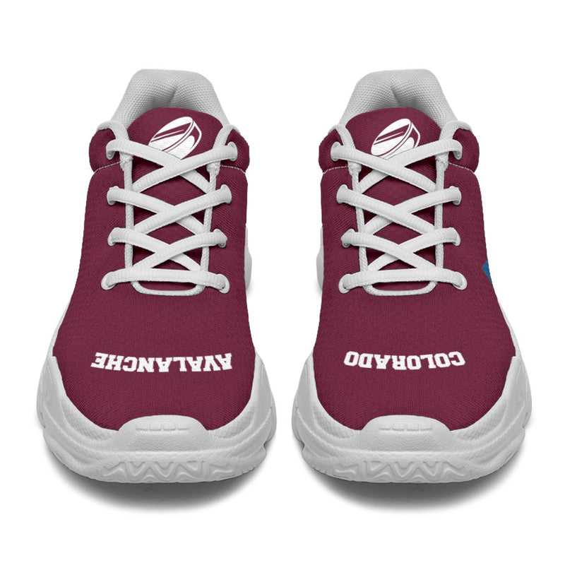 Edition Chunky Sneakers With Line Colorado Avalanche Shoes
