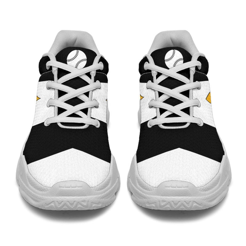 Colorful Logo Pittsburgh Pirates Chunky Sneakers