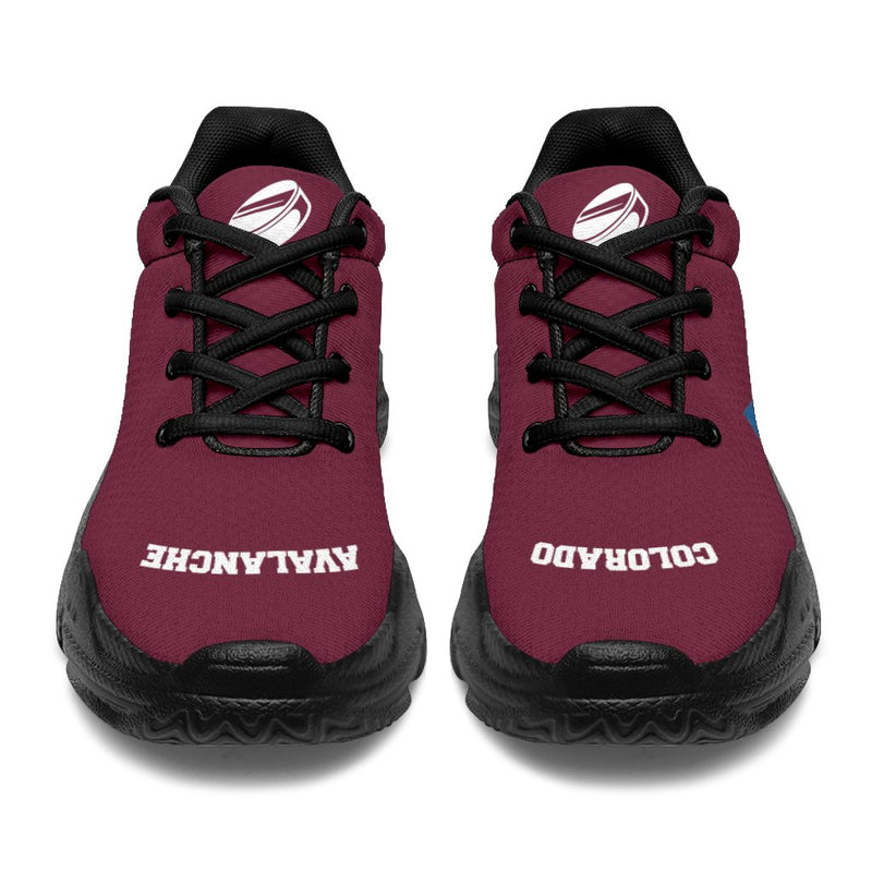 Edition Chunky Sneakers With Line Colorado Avalanche Shoes