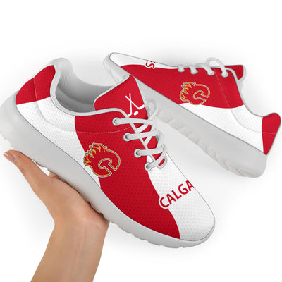 Special Sporty Sneakers Edition Calgary Flames Shoes