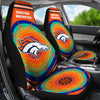 Unique Magical And Vibrant Denver Broncos Car Seat Covers