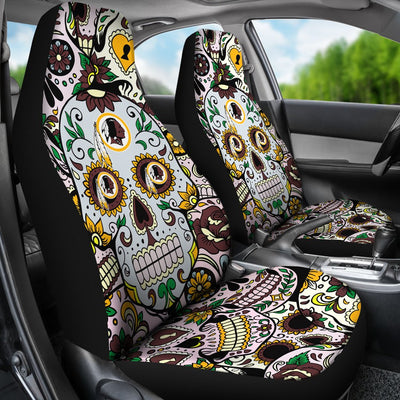 Party Skull Washington Redskins Car Seat Covers