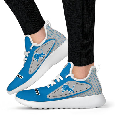 Legend React Detroit Lions Mesh Knit Sneakers