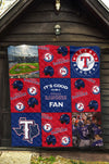 It's Good To Be A Texas Rangers Fan Quilt