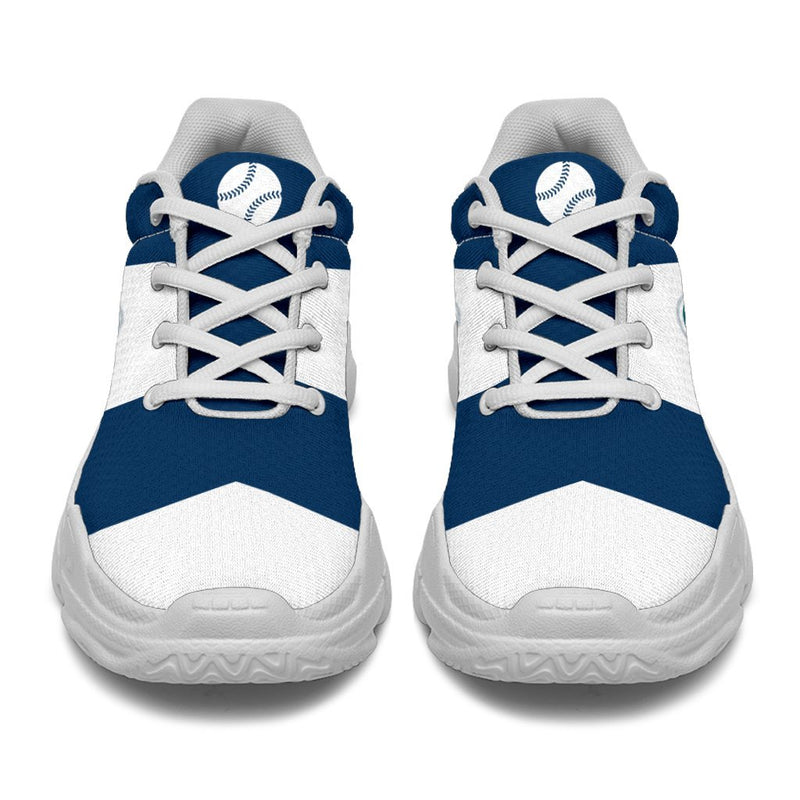 Colorful Logo Seattle Mariners Chunky Sneakers