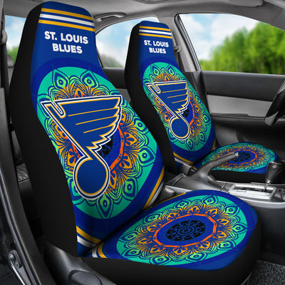 Unique Magical And Vibrant St. Louis Blues Car Seat Covers