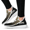 New Style Top Logo New Orleans Saints Mesh Knit Sneakers