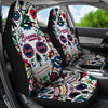 Party Skull Atlanta Braves Car Seat Covers