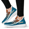 New Style Top Logo Miami Dolphins Mesh Knit Sneakers