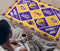 Colorful Pride Flag LSU Tigers Coffee Table