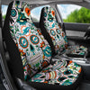 Party Skull Miami Dolphins Car Seat Covers