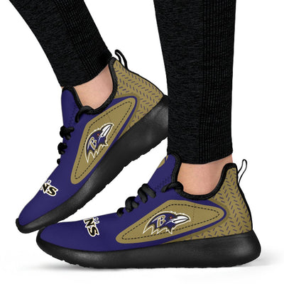 Legend React Baltimore Ravens Mesh Knit Sneakers