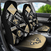 Colorful Pride Flag New Orleans Saints Car Seat Covers