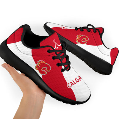 Special Sporty Sneakers Edition Calgary Flames Shoes