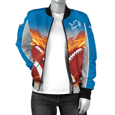 Playing Game With Detroit Lions Jackets Shirt For Women