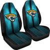 Incredible Line Pattern Jacksonville Jaguars Logo Car Seat Covers