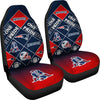 Colorful Pride Flag New England Patriots Car Seat Covers