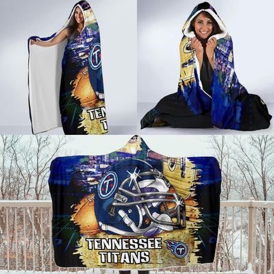 Pro Shop Tennessee Titans Home Field Advantage Hooded Blanket